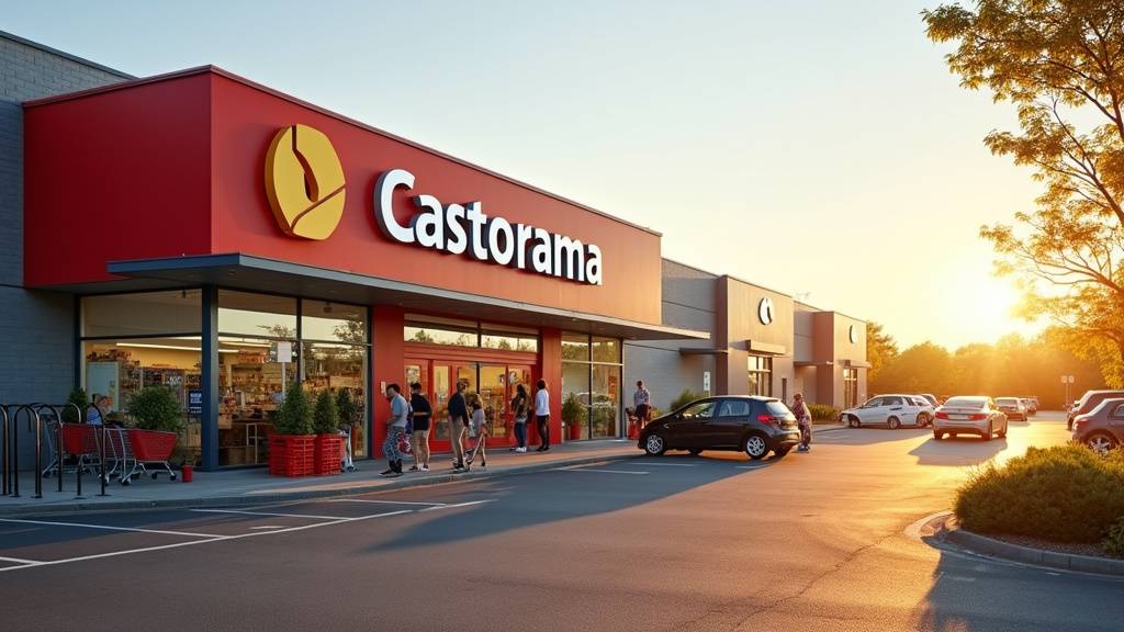 Plan d'accès au Castorama de Metz-Tessy depuis Annecy