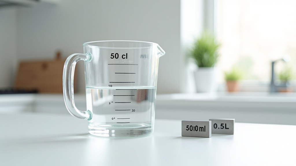 Convertir 50 cl en ml et litres : le guide pratique du quotidien