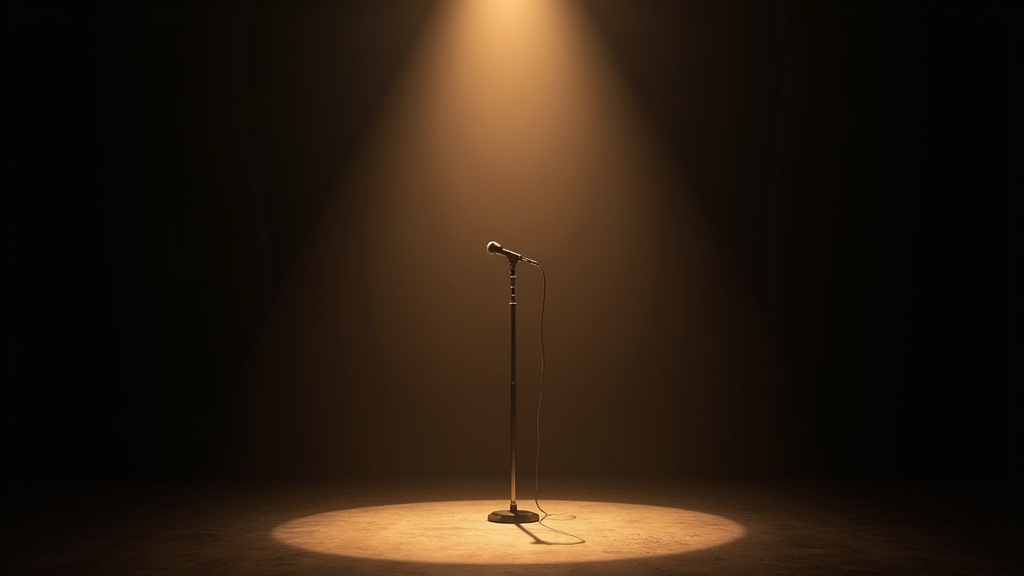 Moguiz sur scène lors d'un spectacle vivant