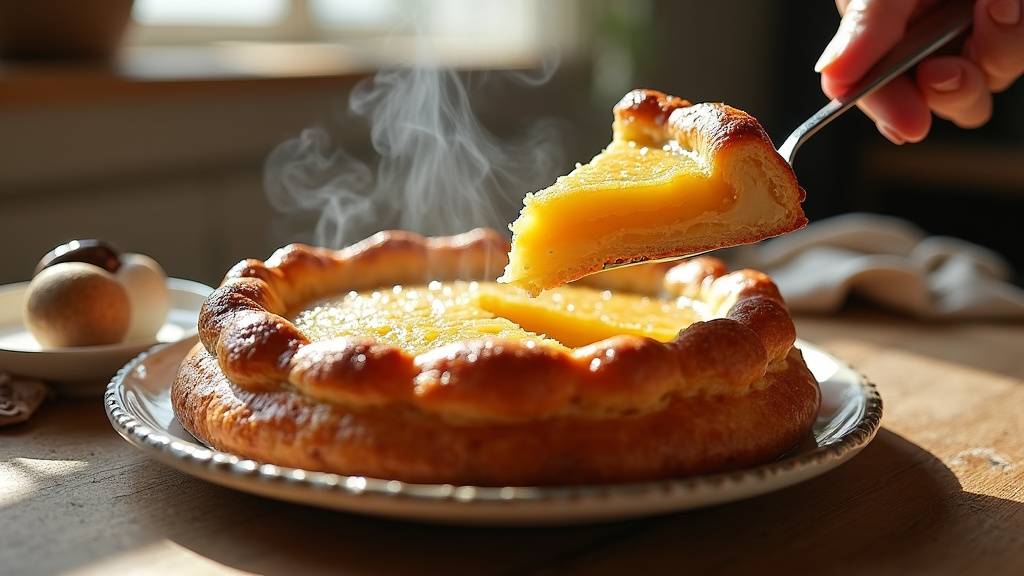 Différentes variantes de galettes des rois avec garnitures colorées