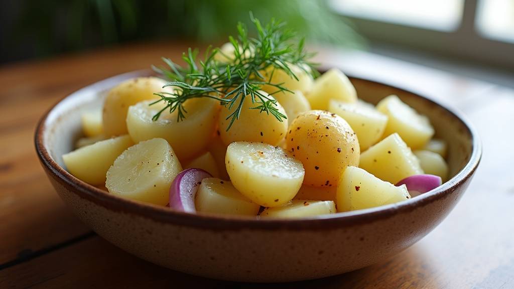 Différentes variétés de pommes de terre sur un plan de travail de cuisine